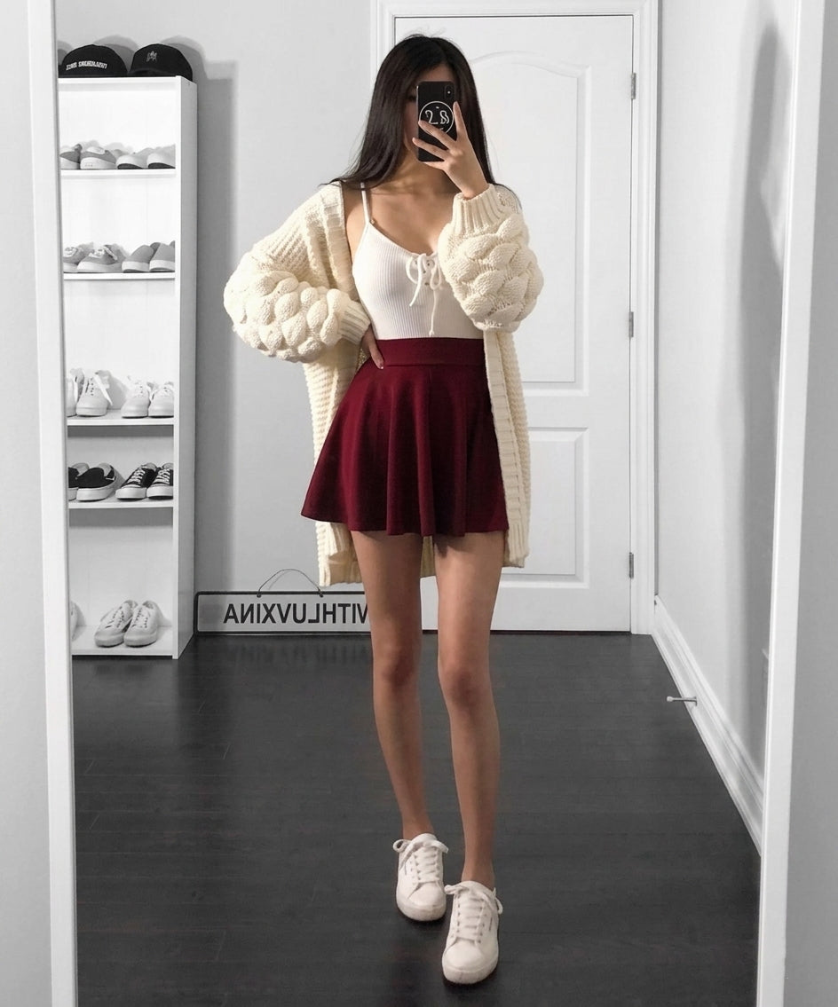 Burgundy Sikrt 🍷